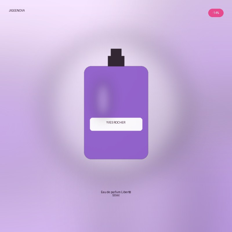Eau de parfum Liberté 50ml